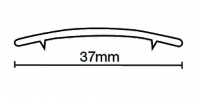 Classic Metal 230.3S Carpet Coverstrip Simbrass (0.9m x 45 lengths)