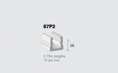 PVC 87P2 Base (16mm) 10 x 2.75m Lengths