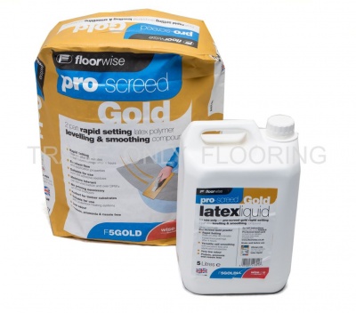 Floorwise F5Gold Pro-Screed Gold 20kg Bag / 5L Bottle