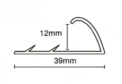 Max Reflections 217.3C Single Edge Chrome (0.9m x 15 lengths)