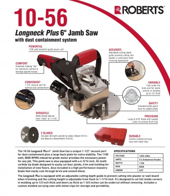 Roberts Longneck Jamb Saw 230v