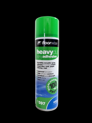 Floorwise DCM Free Heavy Duty Spray Adhesive F597 (500ml x 12)