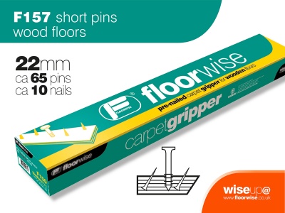 Floorwise Regular Gripper Short Pin Wood F157