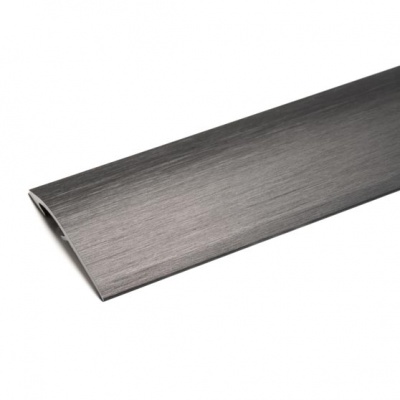 Max Reflections 251.9BSG 2-in-1 Stick Down Ramp Edge / Cover Strip 0-6mm Brushed Space Grey (2.7m x 5 lengths)